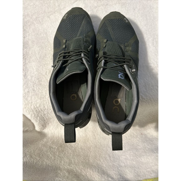 On Cloud 6 Running Shoes Olive Moss Men's Waterproof 8.5 - Picture 5 of 9
